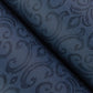 Adavu Blue Damask Wallpaper