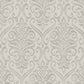 Adavu Grey Damask Wallpaper