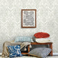 Adavu Sage Damask Wallpaper