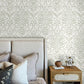 Adavu Sage Damask Wallpaper
