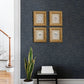 Chrysantha Navy Berry Branches Wallpaper