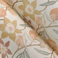 Passiflora Peach Fruit and Floral Wallpaper