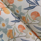 Passiflora Blue Fruit and Floral Wallpaper