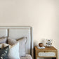 Phlox Khaki Floral Stamp Wallpaper