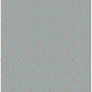 Surdiva Denim Floral Fan Wallpaper