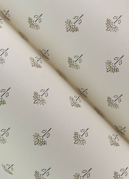 Surdiva Ivory Floral Fan Wallpaper