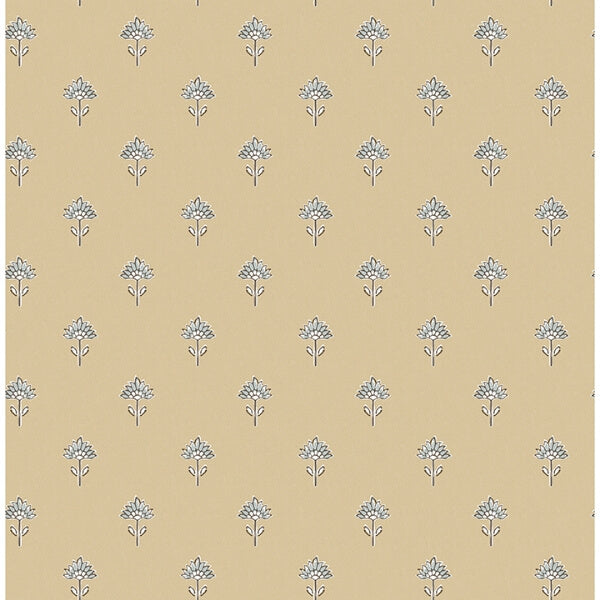Surdiva Honey Floral Fan Wallpaper