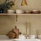Surdiva Honey Floral Fan Wallpaper