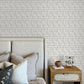 Nabi Charcoal Geometric Wallpaper
