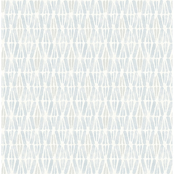Nabi Light Blue Geometric Wallpaper