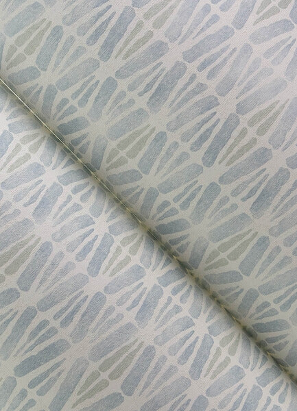 Nabi Light Blue Geometric Wallpaper