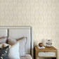 Garland Khaki Block Tulip Wallpaper