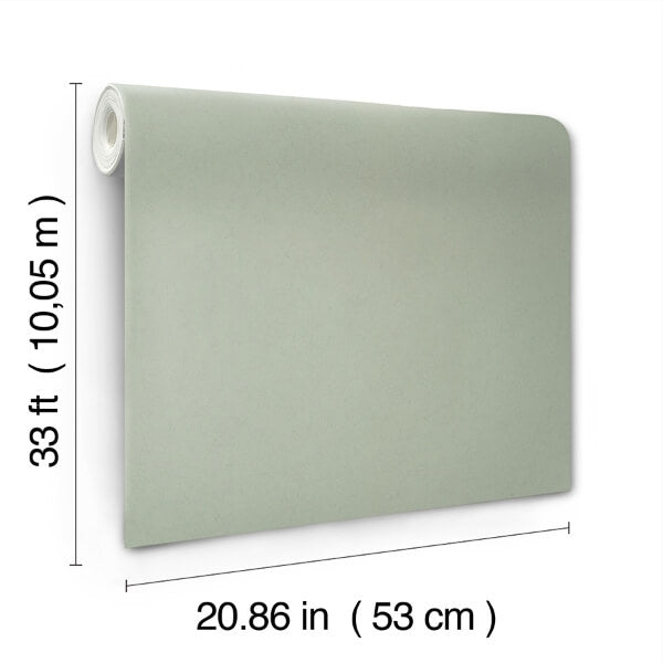 Parget Vår Light Green Textured Wallpaper