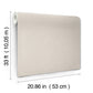 Parget Vide Dove Textured Wallpaper