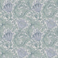 Anemone Blue Floral Trail Wallpaper
