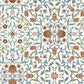 No 1 Holland Park Red Floral Wallpaper