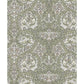 African Marigold Green Floral Wallpaper