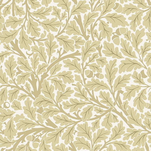 Oak Tree Light Yellow Leaf Wallpaper