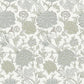 Cray Light Green Floral Trail Wallpaper