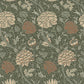 Cray Sea Green Floral Trail Wallpaper