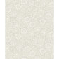 Mallow Dove Floral Vine Wallpaper