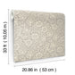 Mallow Grey Floral Vine Wallpaper