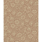 Mallow Rose Floral Vine Wallpaper