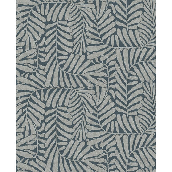 Gabriel Teal Fern Wallpaper