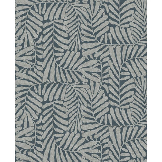 Gabriel Teal Fern Wallpaper