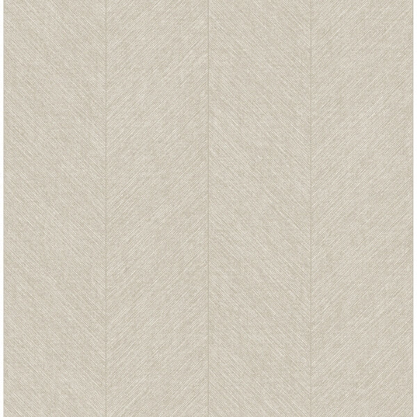 Kallam Beige Chevron Wallpaper
