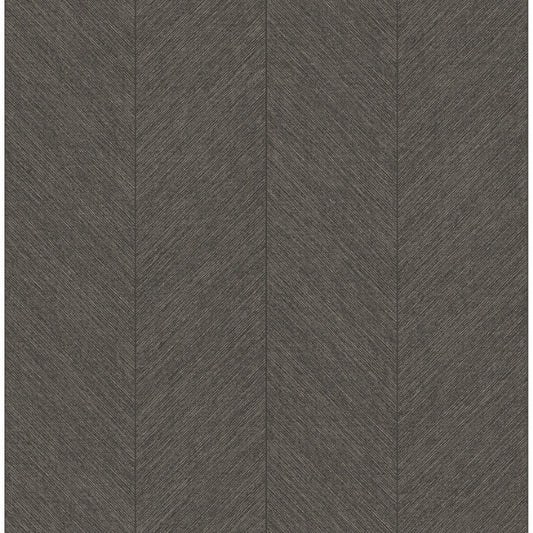 Kallam Espresso Chevron Wallpaper