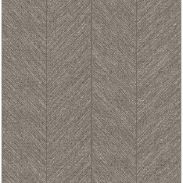 Kallam Chocolate Chevron Wallpaper