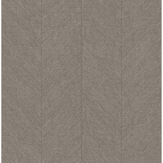 Kallam Chocolate Chevron Wallpaper