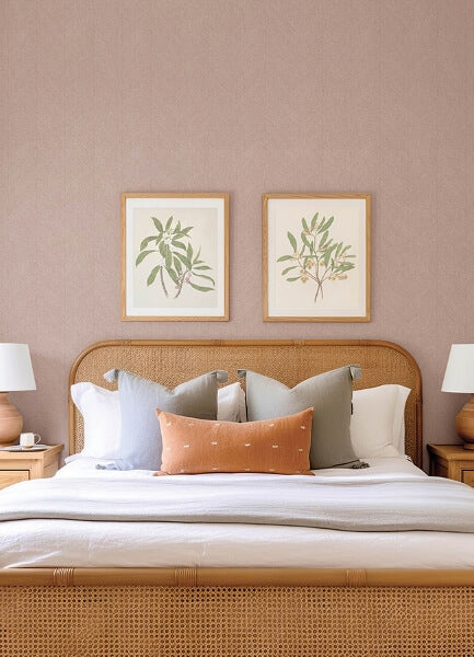Kallam Pink Chevron Wallpaper