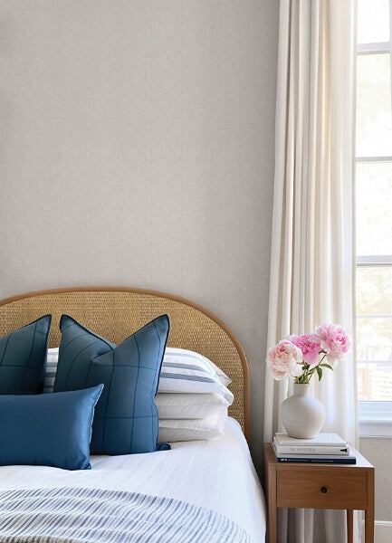 Kallam Pearl Chevron Wallpaper