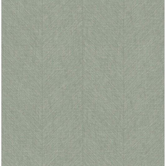 Kallam Sage Chevron Wallpaper