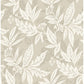 Anita Beige Woodland Floral Wallpaper