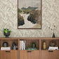 Anita Beige Woodland Floral Wallpaper
