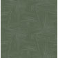 Reid Evergreen Woven Geometric Wallpaper