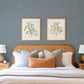 Reid Sky Blue Woven Geometric Wallpaper