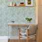 Woodbine Sage Abstract Geometric Wallpaper
