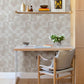 Woodbine Rose Abstract Geometric Wallpaper