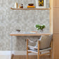 Woodbine Neutral Abstract Geometric Wallpaper