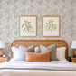Woodbine Neutral Abstract Geometric Wallpaper
