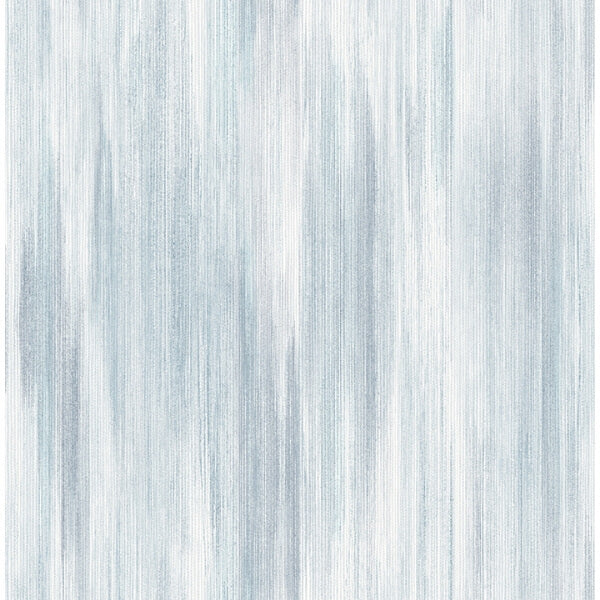 Elysian Sky Blue Ikat Wallpaper