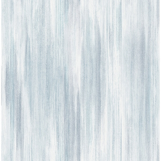 Elysian Sky Blue Ikat Wallpaper