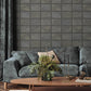 Bronson Slate Topography Wallpaper