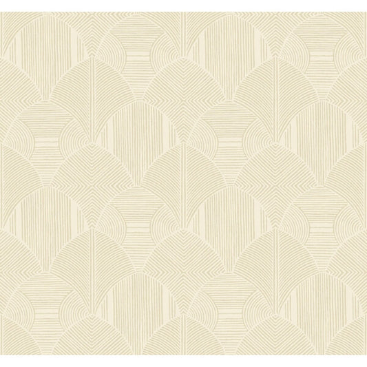 Meyberg Khaki Geometric Wallpaper