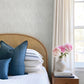 Meyberg Silver Geometric Wallpaper