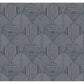 Meyberg Blue Geometric Wallpaper